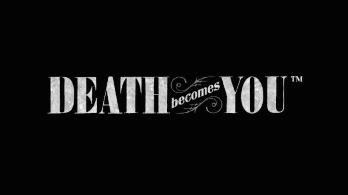 Tampilan visual slot Death Becomes You dengan nuansa gotik yang kelam