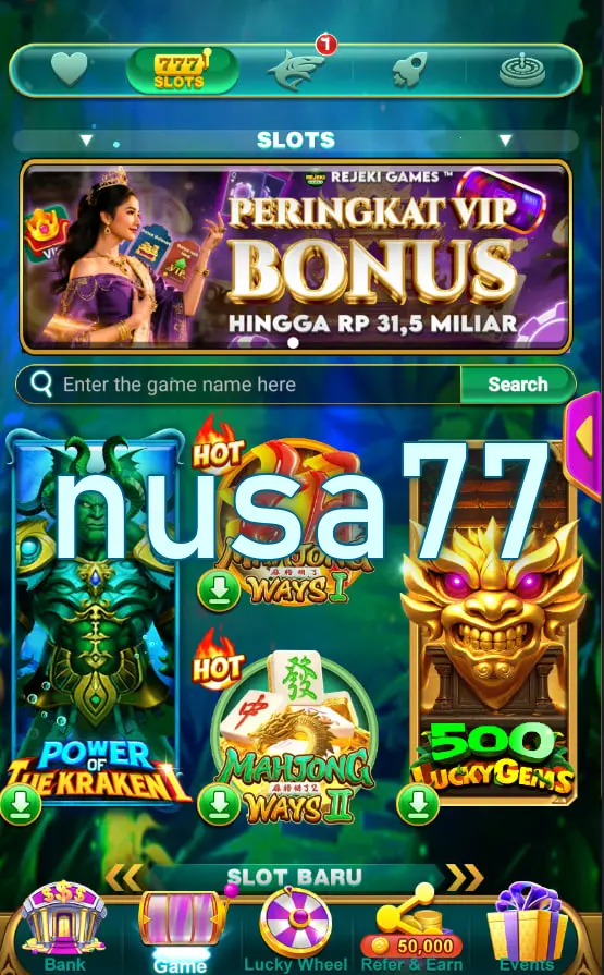 nusa77 Masuk