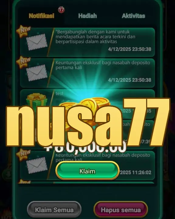 nusa77 Masuk